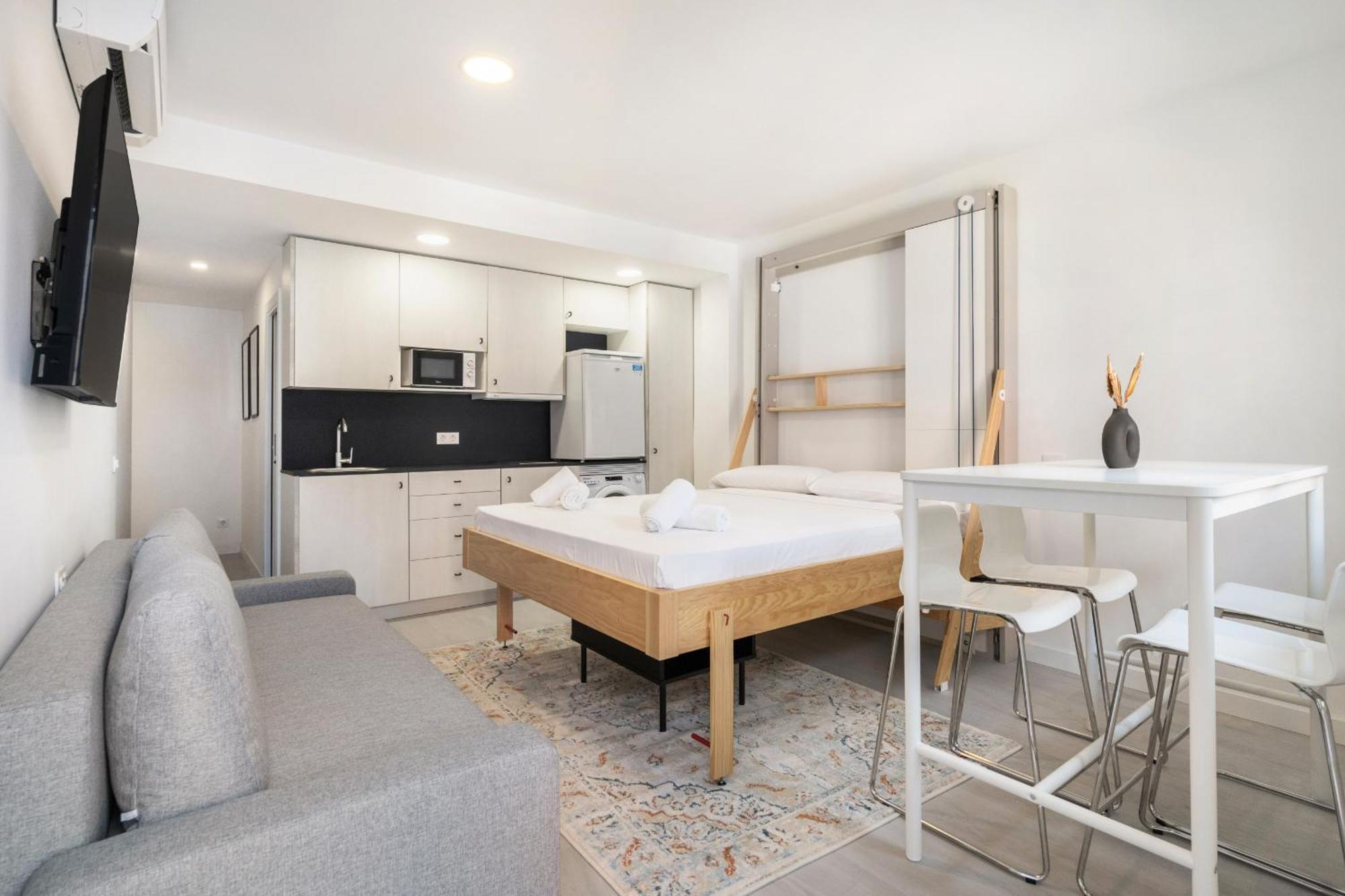 Madrid Riverside Studios Con Parking Incluido Alquiler Temporal 外观 照片