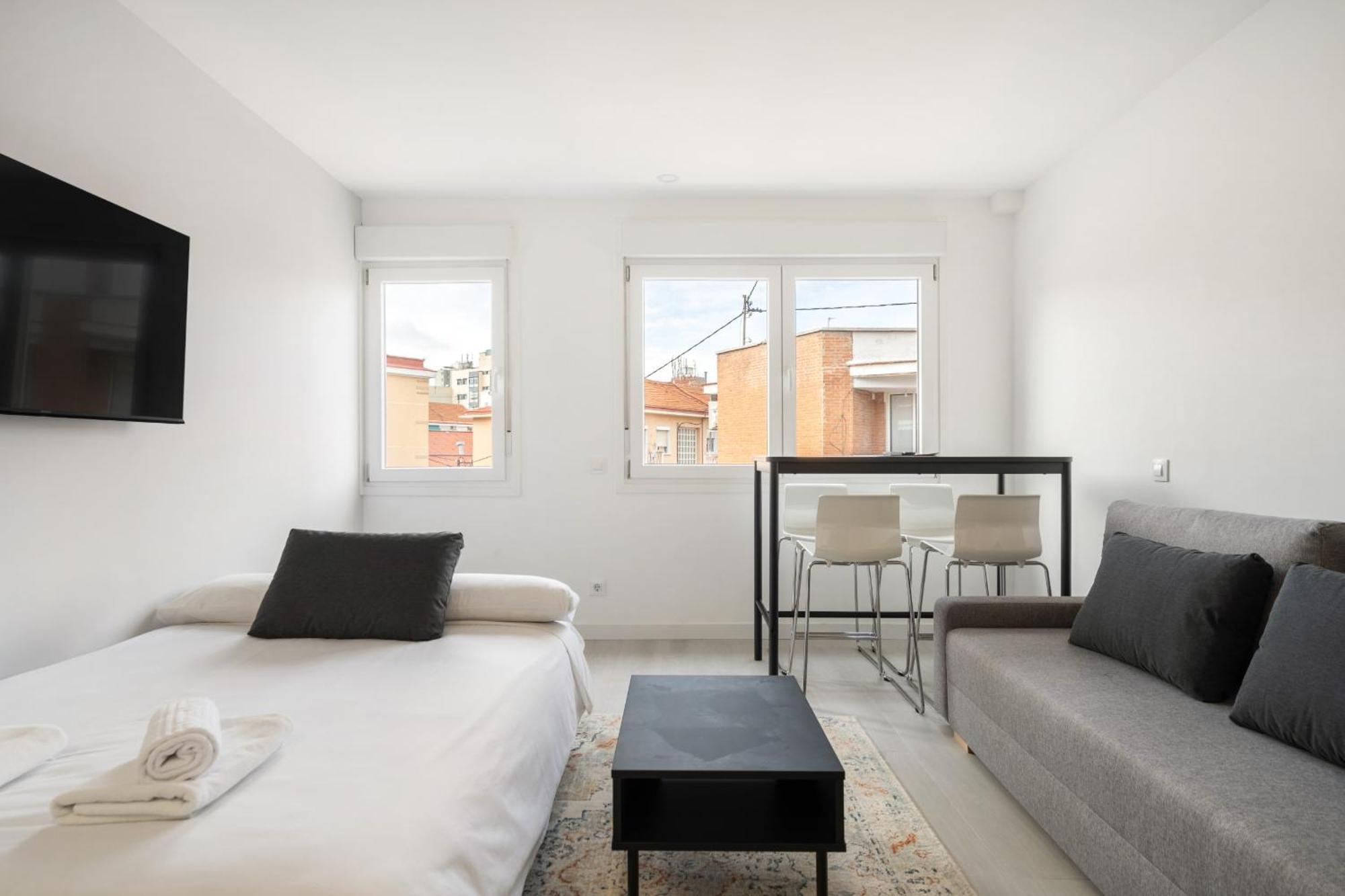 Madrid Riverside Studios Con Parking Incluido Alquiler Temporal 外观 照片