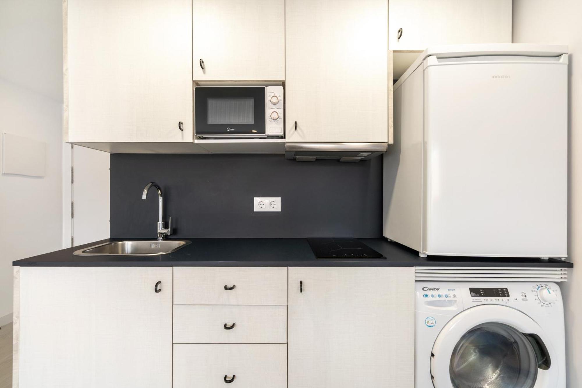 Madrid Riverside Studios Con Parking Incluido Alquiler Temporal 外观 照片