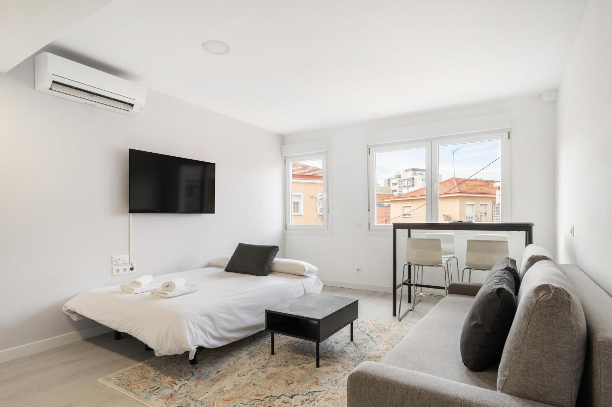 Madrid Riverside Studios Con Parking Incluido Alquiler Temporal 外观 照片