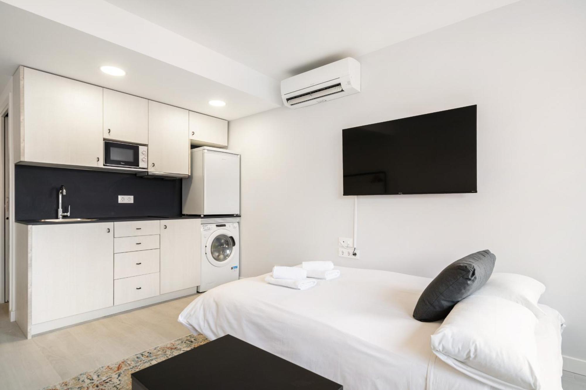 Madrid Riverside Studios Con Parking Incluido Alquiler Temporal 外观 照片