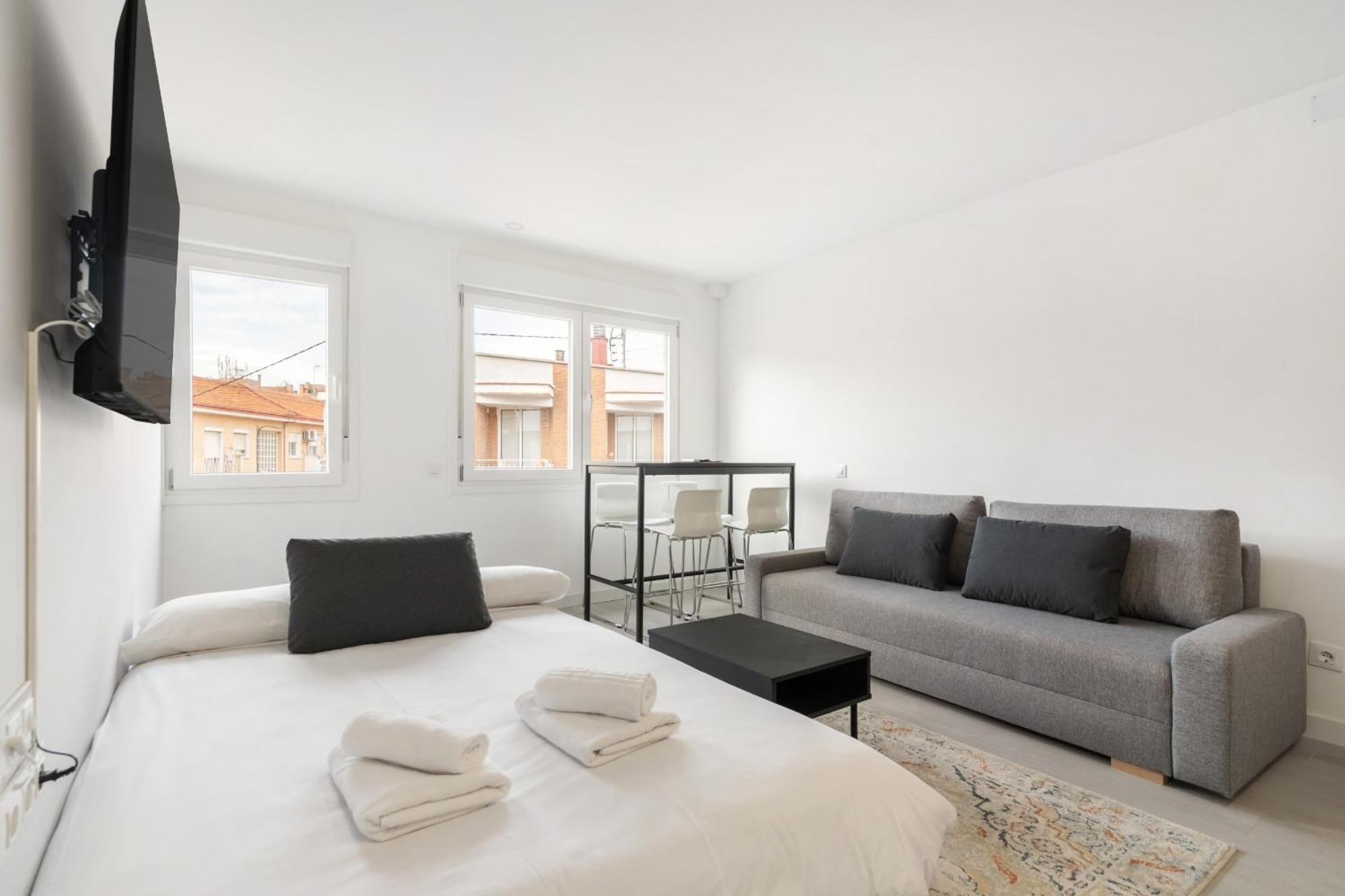 Madrid Riverside Studios Con Parking Incluido Alquiler Temporal 外观 照片