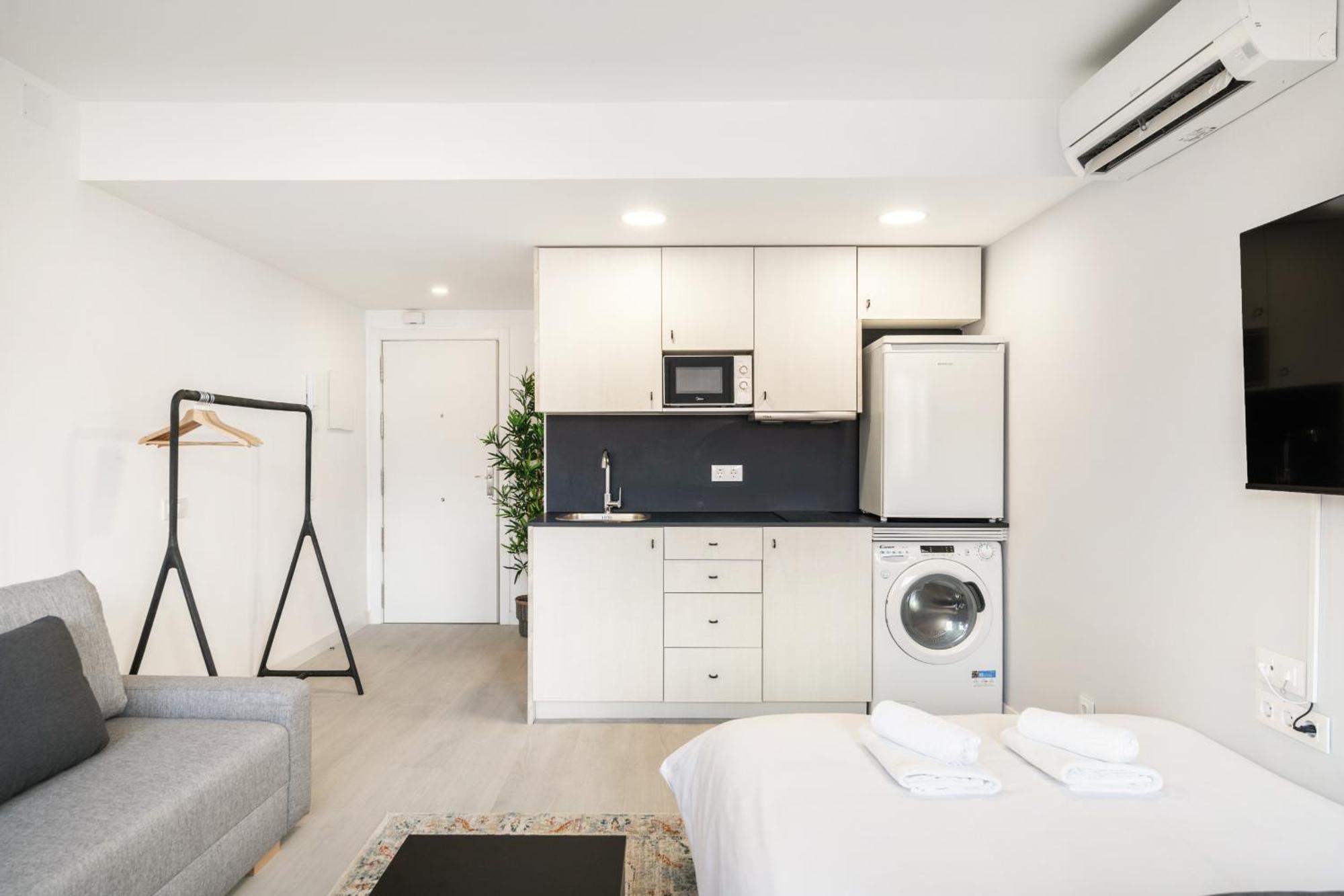 Madrid Riverside Studios Con Parking Incluido Alquiler Temporal 外观 照片