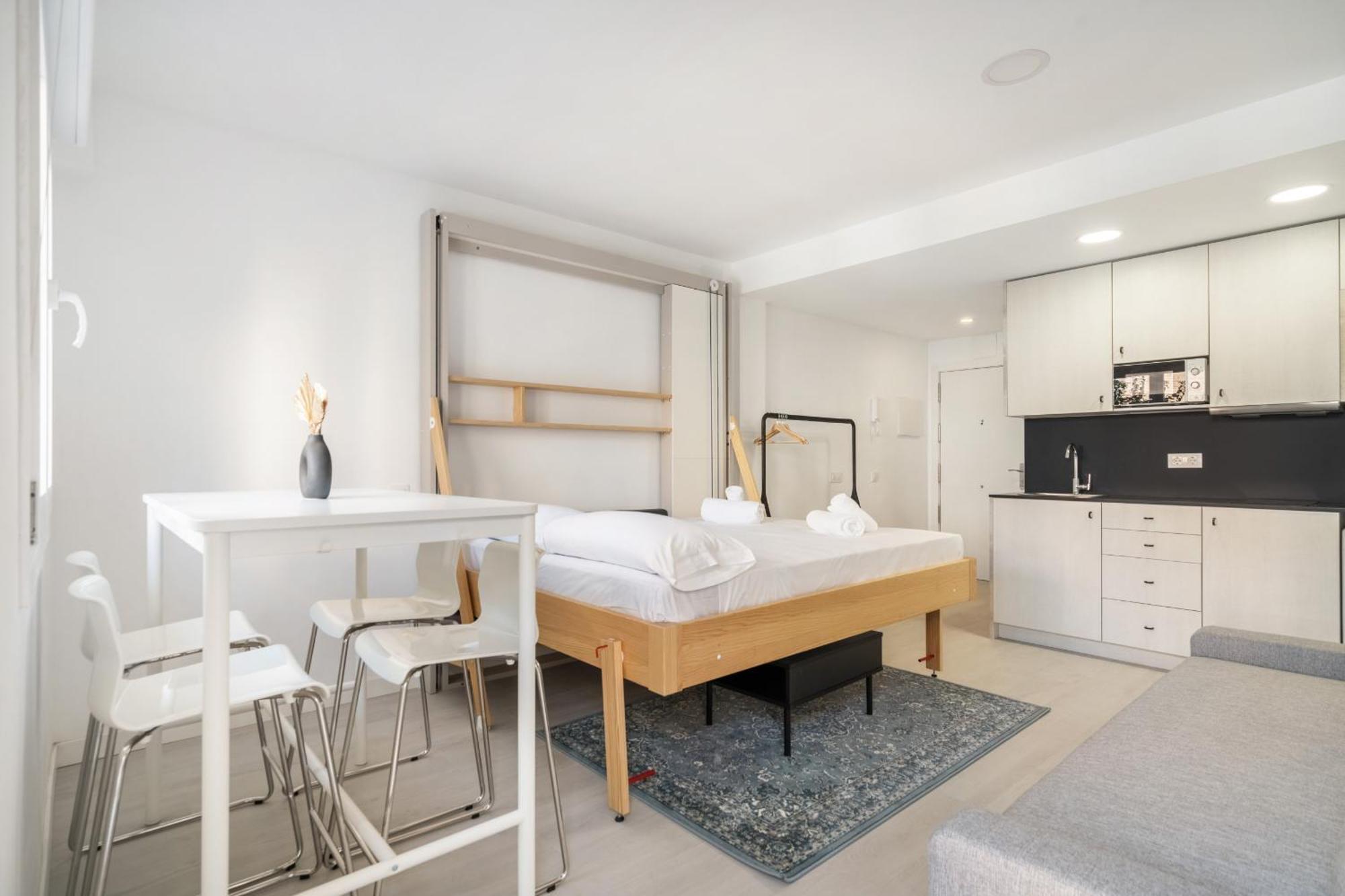 Madrid Riverside Studios Con Parking Incluido Alquiler Temporal 外观 照片