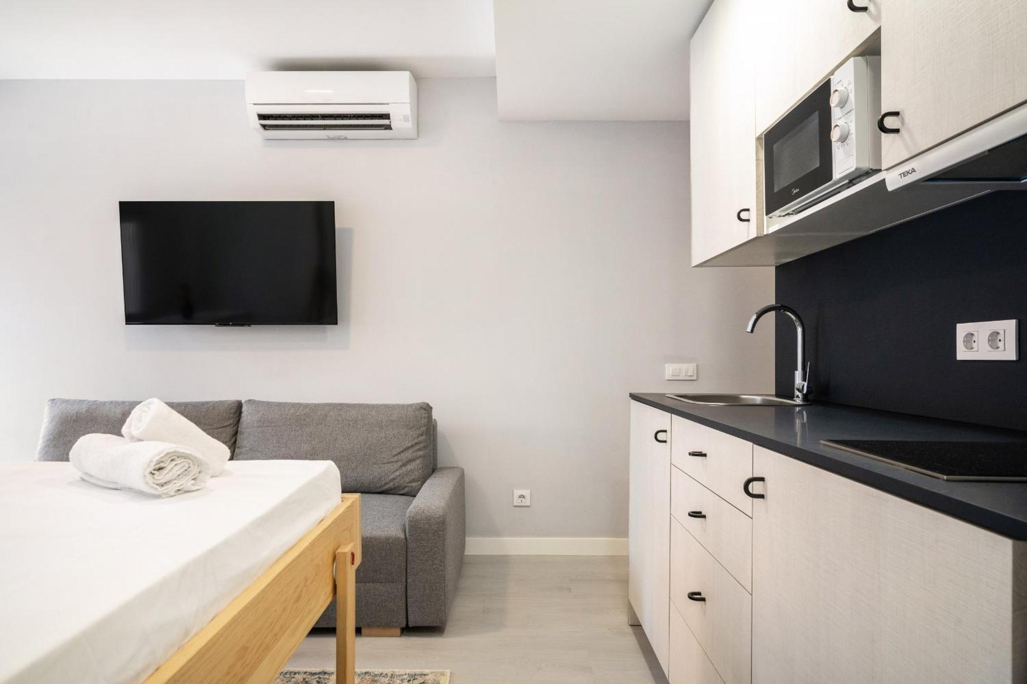 Madrid Riverside Studios Con Parking Incluido Alquiler Temporal 外观 照片