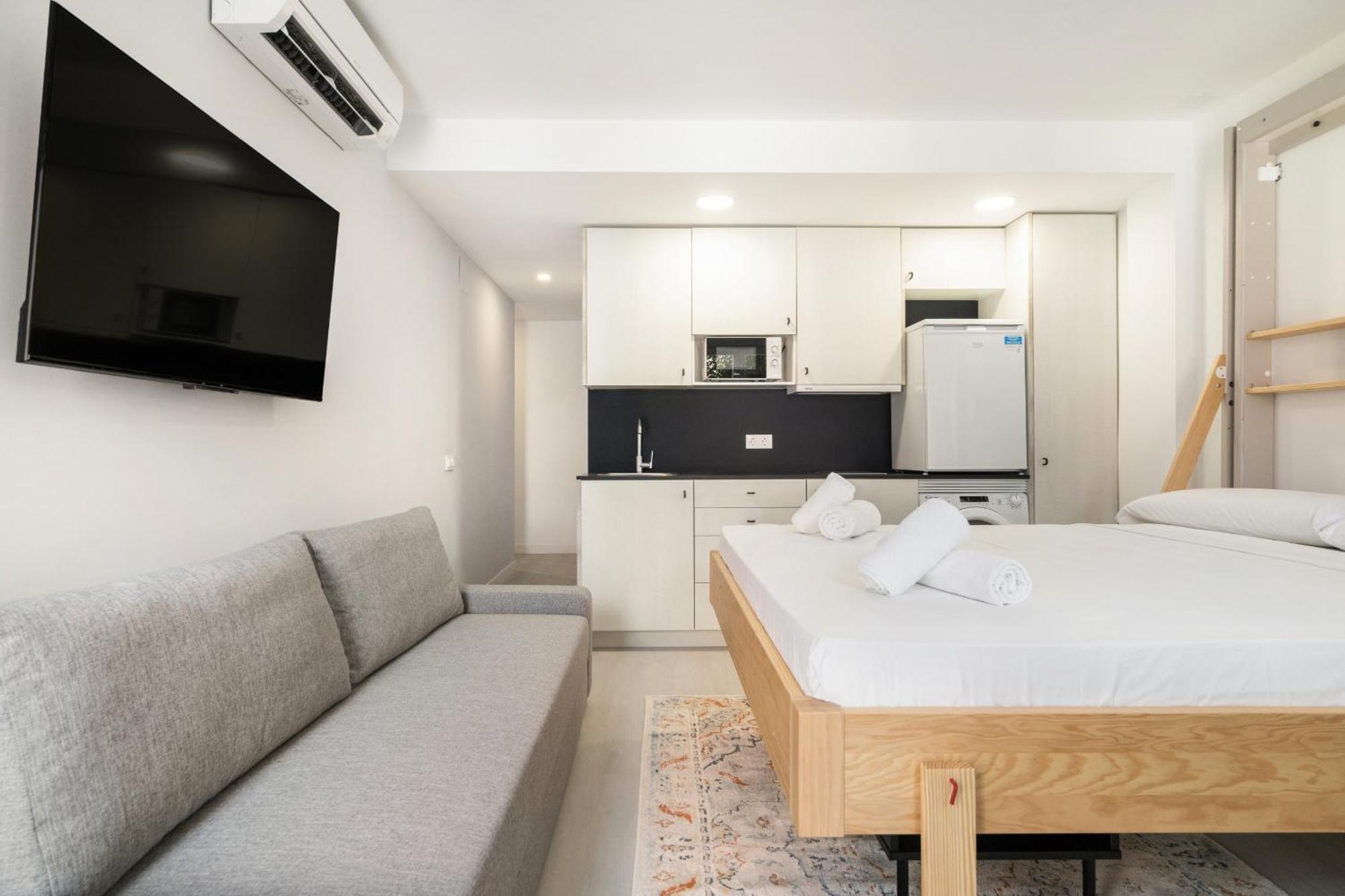 Madrid Riverside Studios Con Parking Incluido Alquiler Temporal 外观 照片